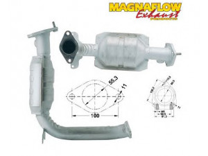 MAGNAFLOW 82558 katalizatoriaus keitiklis 
 Išmetimo sistema -> Katalizatoriaus keitiklis
1067700, 1128807