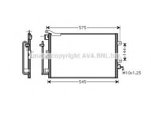 AVA QUALITY COOLING RT5417 kondensatorius, oro kondicionierius