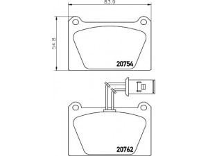 HELLA PAGID 8DB 355 007-061 stabdžių trinkelių rinkinys, diskinis stabdys 
 Techninės priežiūros dalys -> Papildomas remontas
GBP258, GBP90291, GBP273, GBP90306