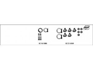HJS MT-OP61 išmetimo sistema