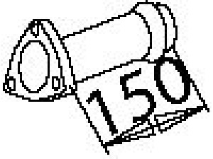 DINEX 50235 išleidimo kolektorius
617.490.0129