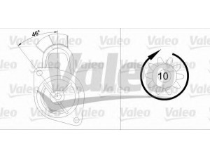 VALEO 455735 starteris
RE501680, RE501686, RE501693, RE502156