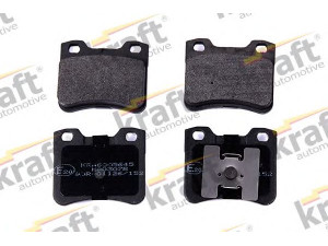 KRAFT AUTOMOTIVE 6005645 stabdžių trinkelių rinkinys, diskinis stabdys 
 Techninės priežiūros dalys -> Papildomas remontas
172066, 4251-28, 425128, 425189