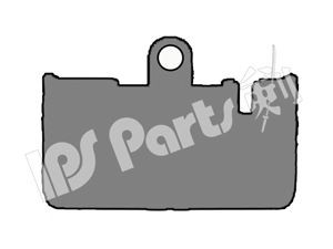 IPS Parts IBR-1201 stabdžių trinkelių rinkinys, diskinis stabdys 
 Techninės priežiūros dalys -> Papildomas remontas
04466-50120