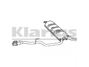 KLARIUS MZ475W galinis duslintuvas 
 Išmetimo sistema -> Duslintuvas
2104905721