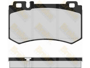 Brake ENGINEERING PA1633 stabdžių trinkelių rinkinys, diskinis stabdys 
 Techninės priežiūros dalys -> Papildomas remontas
0034206220, 0034209420, 0044204720