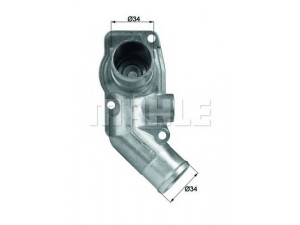 MAHLE ORIGINAL TI 50 92D termostatas, aušinimo skystis 
 Aušinimo sistema -> Termostatas/tarpiklis -> Thermostat
63 38 004, 24414452