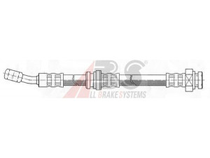 A.B.S. SL 4241 stabdžių žarnelė 
 Stabdžių sistema -> Stabdžių žarnelės
51550-M70F10