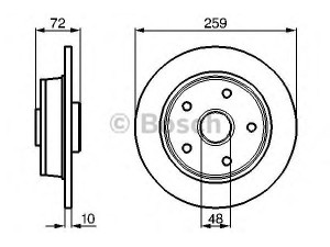 BOSCH 0 986 478 440 stabdžių diskas 
 Dviratė transporto priemonės -> Stabdžių sistema -> Stabdžių diskai / priedai
6311-26-251A, G311-26-251A, GM09-26-251B