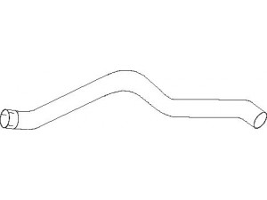 DINEX 47550 išleidimo kolektorius 
 Išmetimo sistema -> Išmetimo vamzdžiai
82.15201.1528