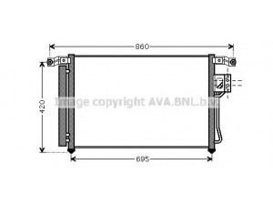 AVA QUALITY COOLING HY5175 kondensatorius, oro kondicionierius