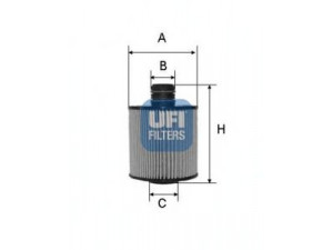 UFI 25.083.00 alyvos filtras 
 Filtrai -> Alyvos filtras
55223416, 71754237, 95511489, 650111