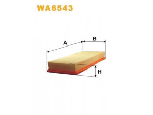 WIX FILTERS WA6543 oro filtras 
 Techninės priežiūros dalys -> Techninės priežiūros intervalai
077129620, PC1079