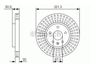 BOSCH 0 986 479 U11 stabdžių diskas 
 Dviratė transporto priemonės -> Stabdžių sistema -> Stabdžių diskai / priedai
13 501 320, 13501320
