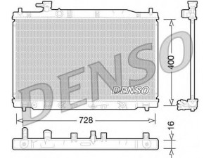 DENSO DRM40030 radiatorius, variklio aušinimas
19010RZA901