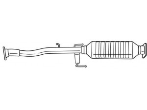 AKS DASIS SG34309 katalizatoriaus keitiklis