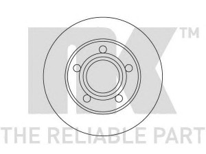 NK 204747 stabdžių diskas 
 Dviratė transporto priemonės -> Stabdžių sistema -> Stabdžių diskai / priedai
443615601B, 4D0615601A