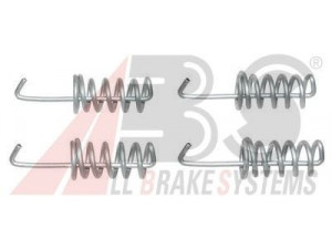 A.B.S. 0215Q priedų komplektas, stovėjimo stabdžių trinkelės 
 Stabdžių sistema -> Rankinis stabdys
6159020, 500379801(-), 0040537000
