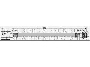 BORG & BECK BBH7650 stabdžių žarnelė 
 Stabdžių sistema -> Stabdžių žarnelės
46211-CD010, 46211-CD01A