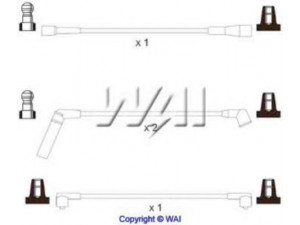 WAIglobal SL587 uždegimo laido komplektas