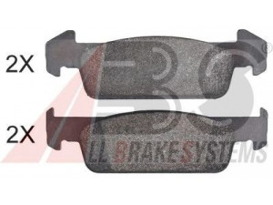 A.B.S. 37974 OE stabdžių trinkelių rinkinys, diskinis stabdys 
 Techninės priežiūros dalys -> Papildomas remontas
410602396R, 410609646R