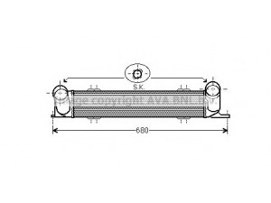 AVA QUALITY COOLING BW4378 tarpinis suslėgto oro aušintuvas, kompresorius 
 Variklis -> Oro tiekimas -> Įkrovos agregatas (turbo/superįkrova) -> Tarpinis suslėgto oro aušintuvas
17517524916, 7524916