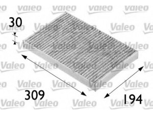 VALEO 698682 filtras, salono oras 
 Filtrai -> Oro filtras, keleivio vieta
4A0819430A, 4B0091800, 4B0819439A