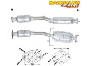 MAGNAFLOW 74803 katalizatoriaus keitiklis 
 Išmetimo sistema -> Katalizatoriaus keitiklis
FPD32055XA