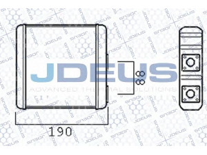 JDEUS 219M02 šilumokaitis, salono šildymas 
 Šildymas / vėdinimas -> Šilumokaitis
7040030101