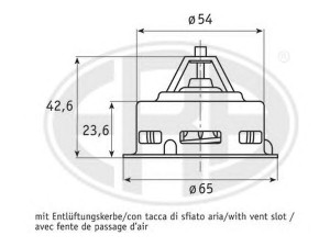 ERA 350286 termostatas, aušinimo skystis 
 Aušinimo sistema -> Termostatas/tarpiklis -> Thermostat
11 53 0 588 004, 0 228 842