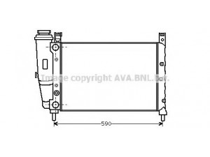 AVA QUALITY COOLING FT2122 radiatorius, variklio aušinimas 
 Aušinimo sistema -> Radiatorius/alyvos aušintuvas -> Radiatorius/dalys
7075124, 7685063, 7732211, 7739955