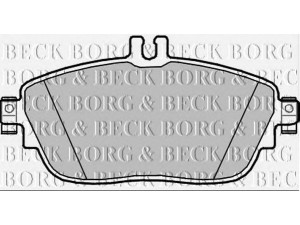 BORG & BECK BBP2344 stabdžių trinkelių rinkinys, diskinis stabdys 
 Techninės priežiūros dalys -> Papildomas remontas
006 420 47 20, 006 420 4720, 0064204620