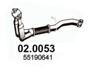 ASSO 02.0053 katalizatoriaus keitiklis
55190641