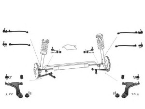 MEYLE WG0344000 vairavimo mechanizmas; rato pakaba 
 Ašies montavimas/vairavimo mechanizmas/ratai -> Prekių paieška pagal schemą