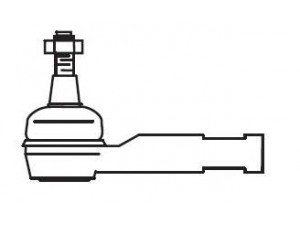 FRAP 4409 skersinės vairo trauklės galas 
 Vairavimas -> Vairo mechanizmo sujungimai
53540-SWA-A01, 53540-SWA-A02