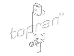 TOPRAN 110 472 vandens siurblys, priekinių žibintų plovimas 
 Priekinių žibintų plovimo sistema
191 955 681, 1J0 955 681, 357 955 681