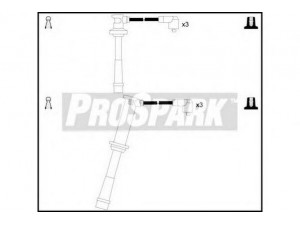 STANDARD OES1266 uždegimo laido komplektas 
 Kibirkšties / kaitinamasis uždegimas -> Uždegimo laidai/jungtys
K801-18-140B, K834-18-140B