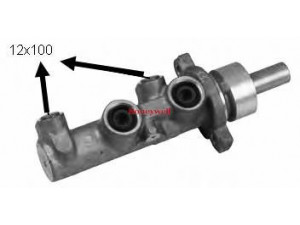 BENDIX 133086B pagrindinis cilindras, stabdžiai 
 Stabdžių sistema -> Pagrindinis stabdžių cilindras
77362384, 77362384
