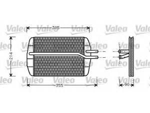 VALEO 812272 šilumokaitis, salono šildymas 
 Šildymas / vėdinimas -> Šilumokaitis
1011670, 96FW18B539AD