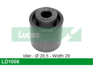 LUCAS ENGINE DRIVE LD1008 įtempiklio skriemulys, paskirstymo diržas
06D109244C, 06D109244D, 06D109244E