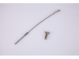 HELLA PAGID 8AS 355 667-681 trosas, stovėjimo stabdys 
 Stabdžių sistema -> Valdymo svirtys/trosai
522551, 9127937