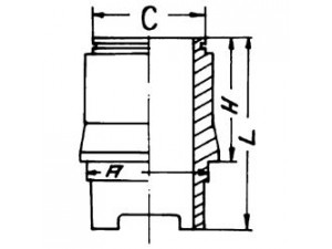 KOLBENSCHMIDT 89168110 cilindro įvorė 
 Variklis -> Cilindrai/stūmokliai
025 101 302 A