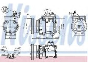 NISSENS 89277 kompresorius, oro kondicionierius 
 Oro kondicionavimas -> Kompresorius/dalys
9770125000