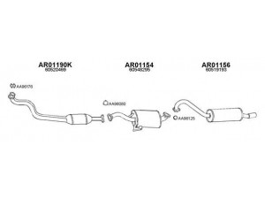 VENEPORTE 010062 išmetimo sistema