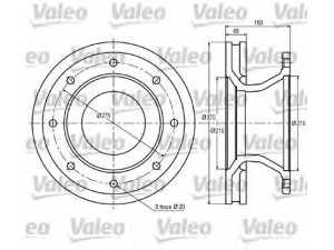 VALEO 187008 stabdžių diskas 
 Dviratė transporto priemonės -> Stabdžių sistema -> Stabdžių diskai / priedai
1907568, 7172880, 7172881