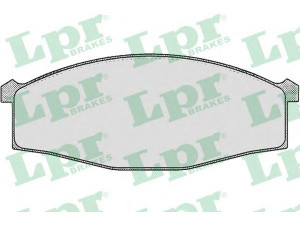LPR 05P451 stabdžių trinkelių rinkinys, diskinis stabdys 
 Techninės priežiūros dalys -> Papildomas remontas
4106025T90