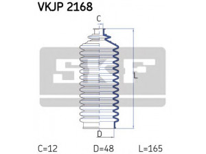 SKF VKJP 2168 gofruotoji membrana, vairavimas 
 Vairavimas -> Gofruotoji membrana/sandarinimai
AAU3355, AAU3355