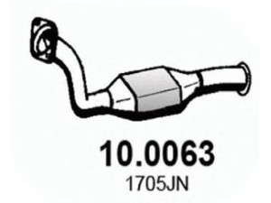 ASSO 10.0063 katalizatoriaus keitiklis 
 Išmetimo sistema -> Katalizatoriaus keitiklis
1485887080, 1705JN, 1706AT, 1485887080