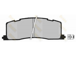 Brake ENGINEERING PA845 stabdžių trinkelių rinkinys, diskinis stabdys 
 Techninės priežiūros dalys -> Papildomas remontas
0446628010, 0446628011, 0446628020
