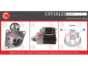 CASCO CST10122GS starteris 
 Elektros įranga -> Starterio sistema -> Starteris
46231545, 46468696, 60620761, 60813461